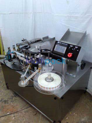 Ampoules And Vials Sticker Labeler Machine
