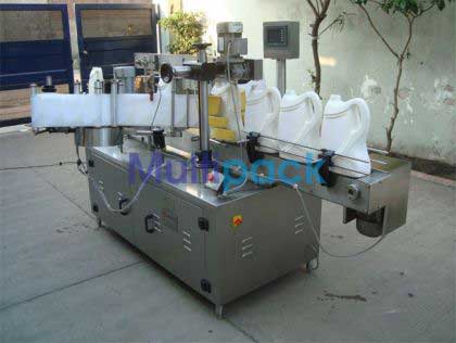 Front and Back Bottle Sticker Labelling machine